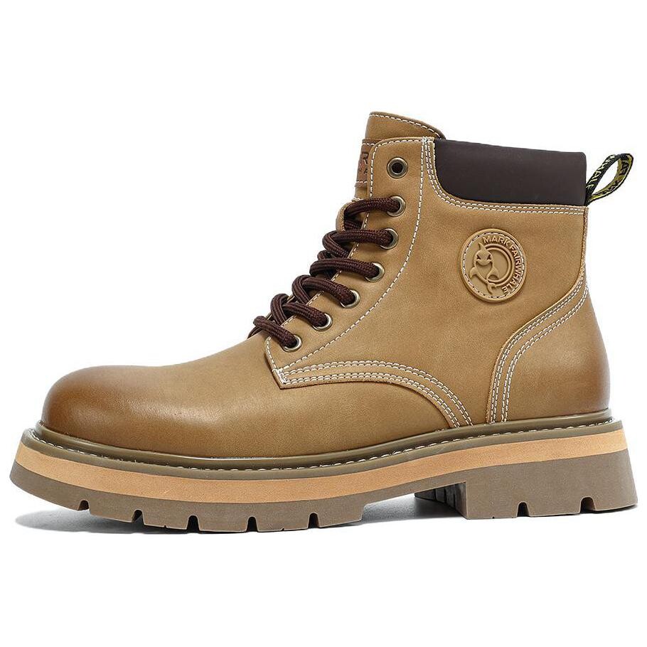 

Мужские ботинки Martin, однотонные Fairwhale, цвет Yellow Brown