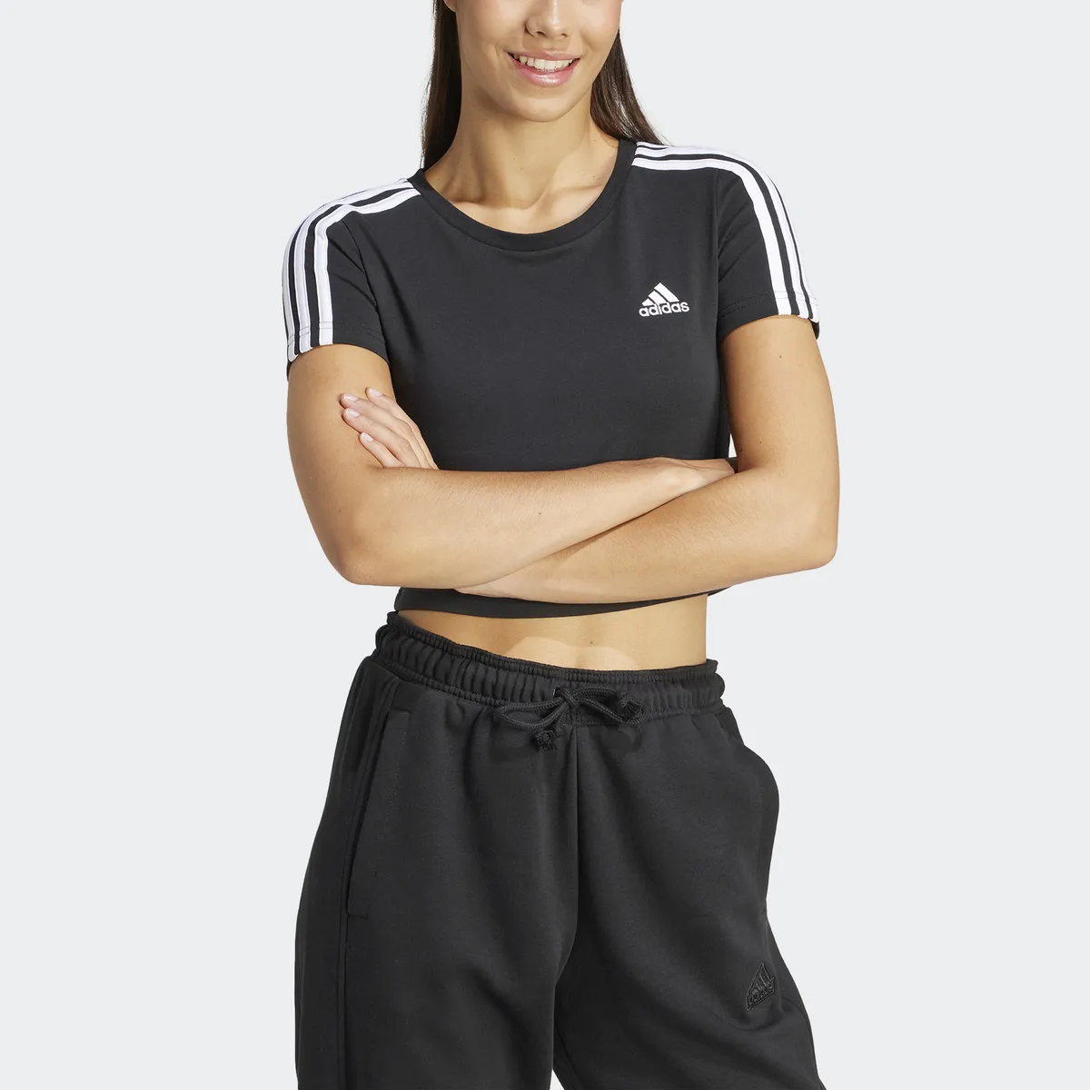 

Майка Adidas Sportswear "W 3S BABY T", белый