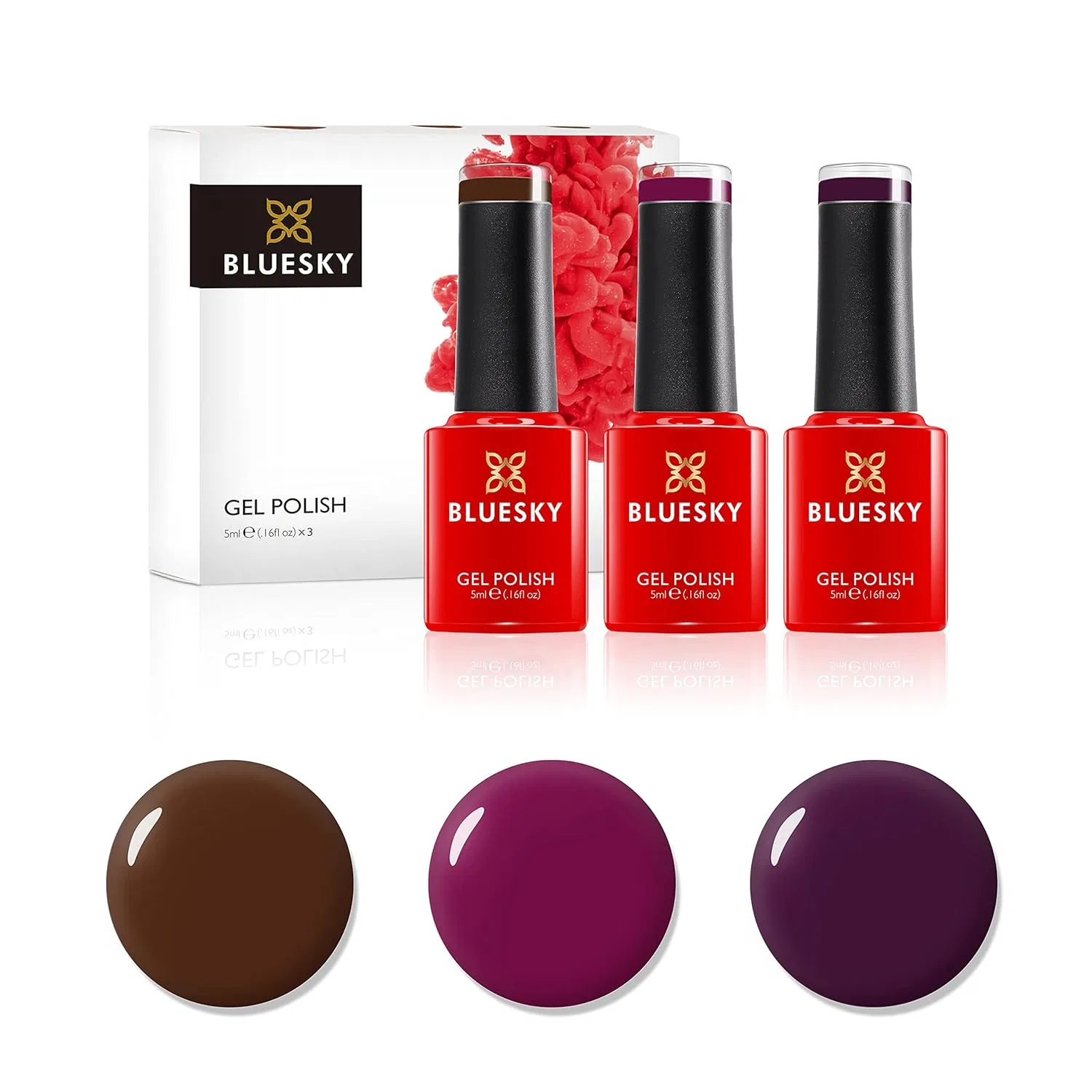 Набор гель-лаков «Winter Warmers» от BLUESKY Bluesky, Winter Warmers