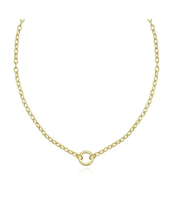 

Круглое ожерелье с подвеской, 14-каратное золото The Lovery, gold