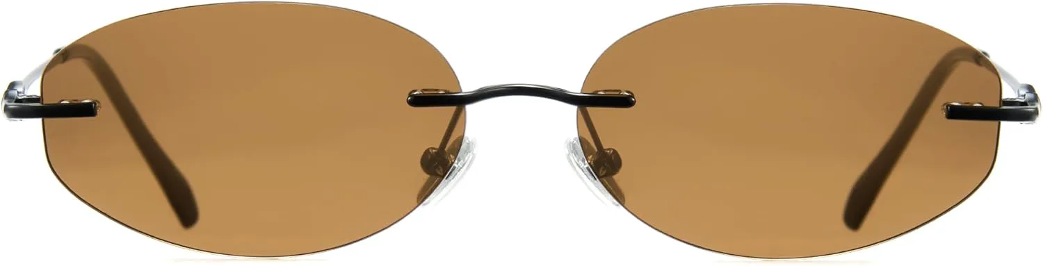 

Солнцезащитные очки Cyxus для женщин и мужчин, модные солнцезащитные очки с защитой от УФ-излучения для активного отдыха, модель 1254, Bright Black Frame Brown Lens