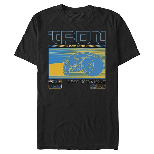 

Футболка с принтом Men's tron est 1982 Disney