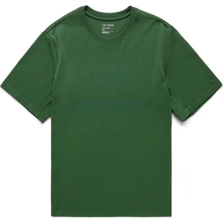 Футболка Arc'teryx с логотипом Arc'Word, Eden Green/Dark Eden Green/Eden/Dk Eden
