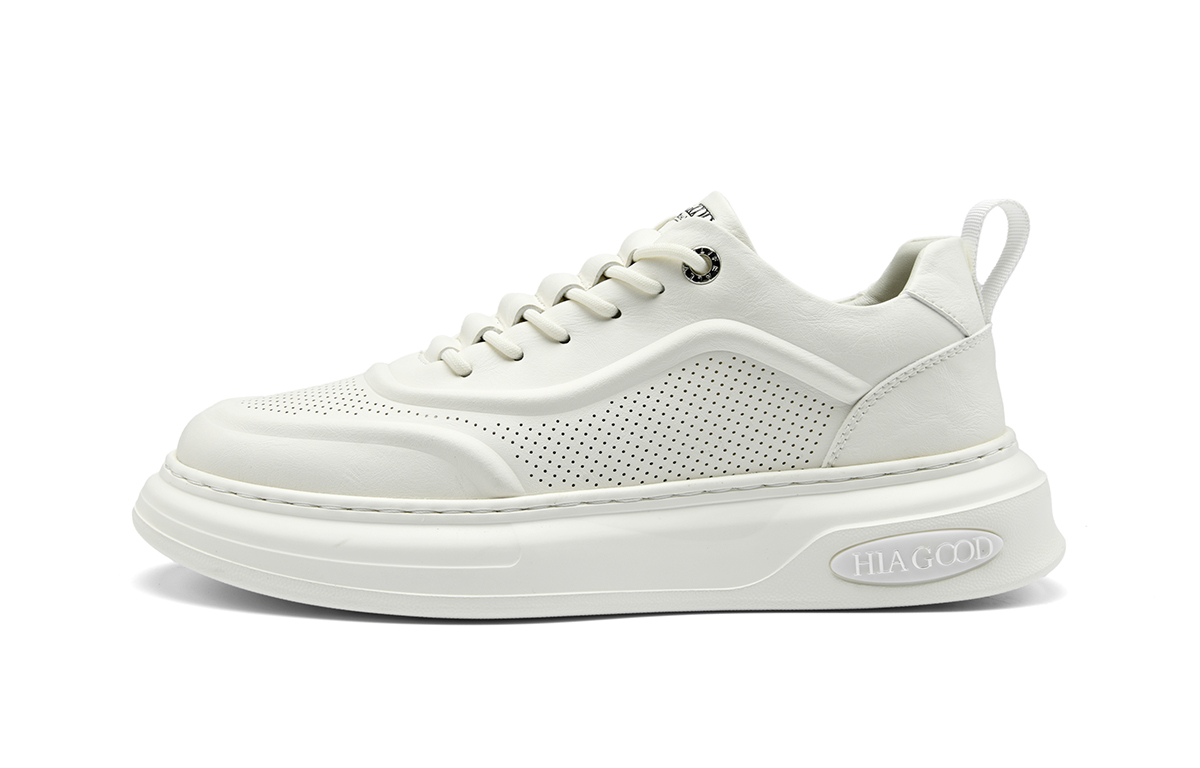 

HLA Мужские низкие скейтерские кеды бежевые, цвет Beige