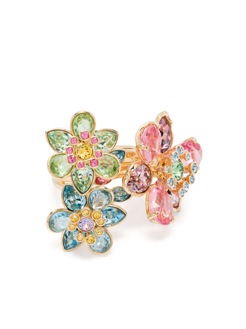 

Кольцо Idyllia Swarovski, золотой