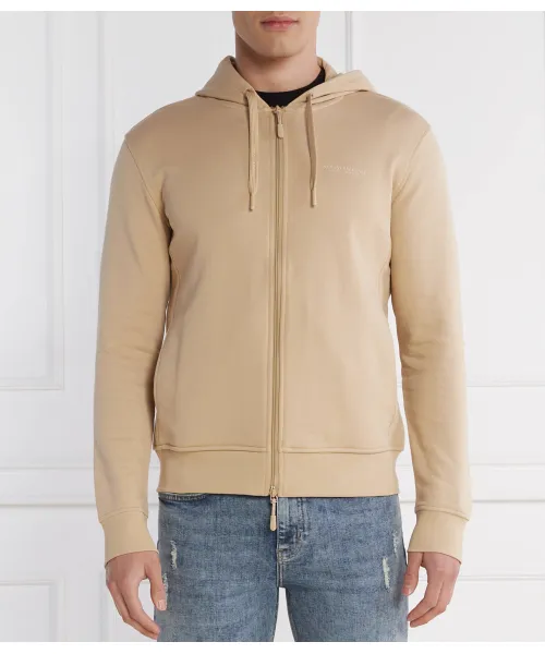 

Толстовка Regular fit Armani Exchange, бежевый