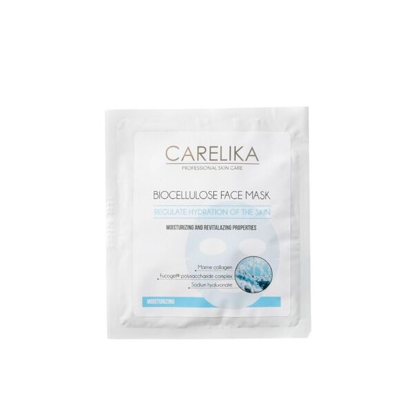 

Биоцеллюлозная маска для лица с коллагеном, 1 шт. Carelika
