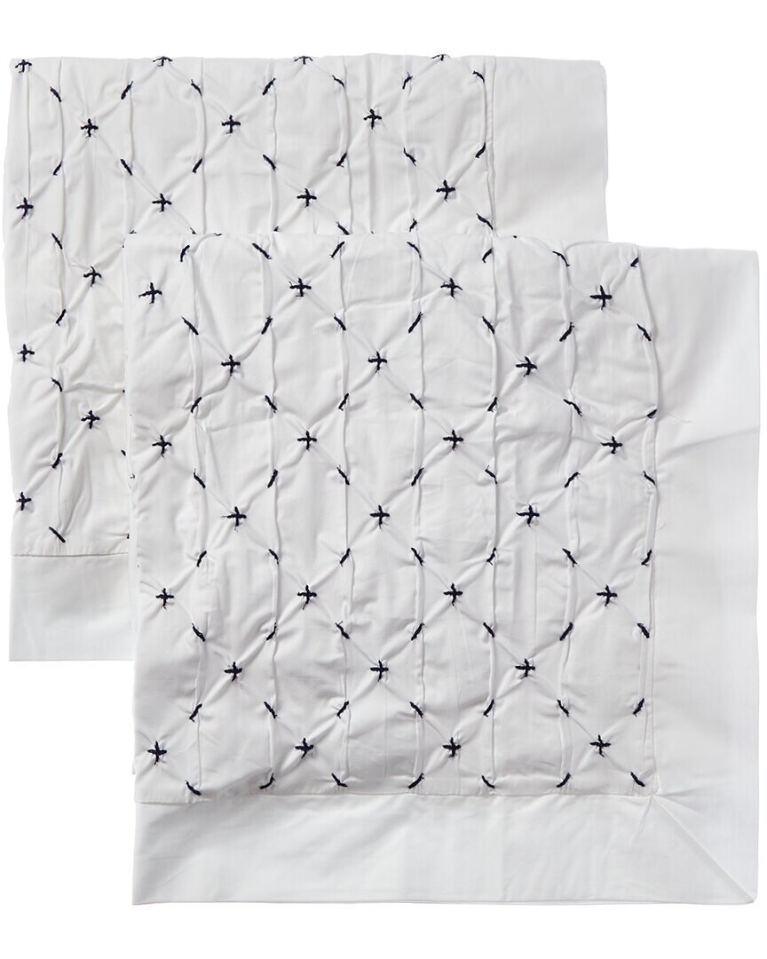 

Пара Amalia Home Collection Espirito Sham, цвет White