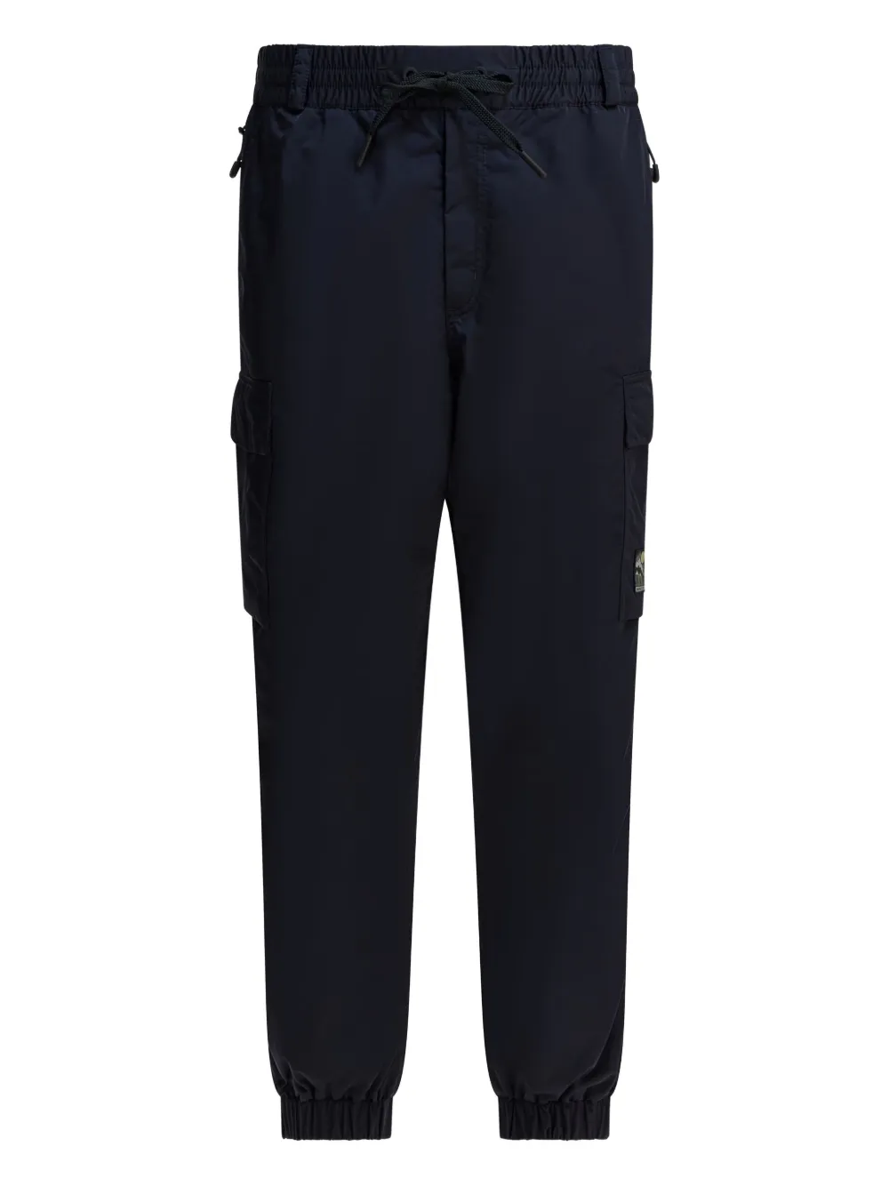 

Карго-штаны с эластичным поясом Moncler Grenoble, синий