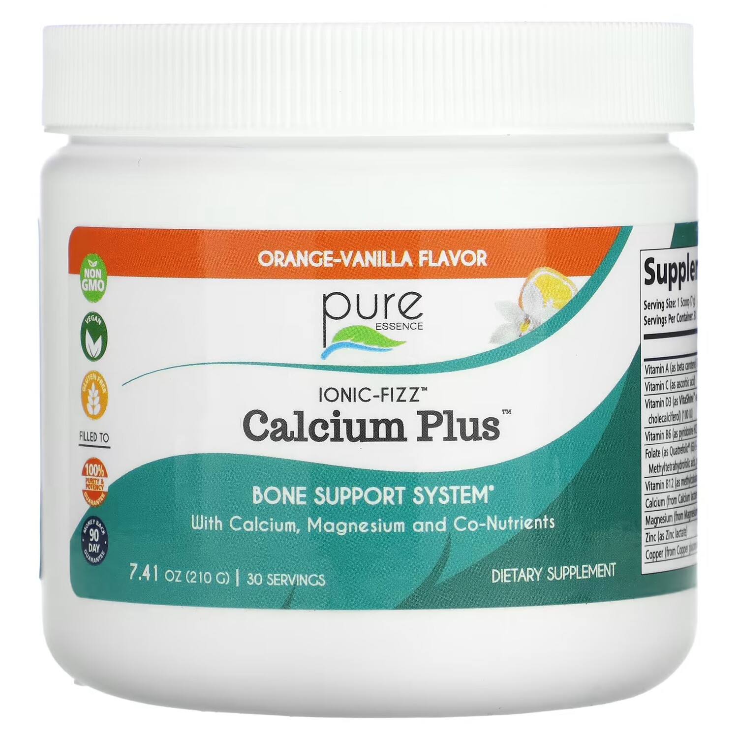 

Добавка Pure Essence Ionic Fizz Calcium Plus апельсин-ваниль, 210 г
