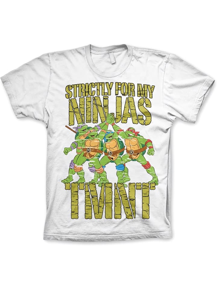 

Футболка белого цвета Teenage Mutant Ninja Turtles, Белый, Футболка белого цвета Teenage Mutant Ninja Turtles