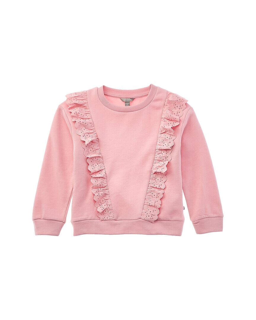 

Толстовка Lucky Brand с вышивкой, розовый