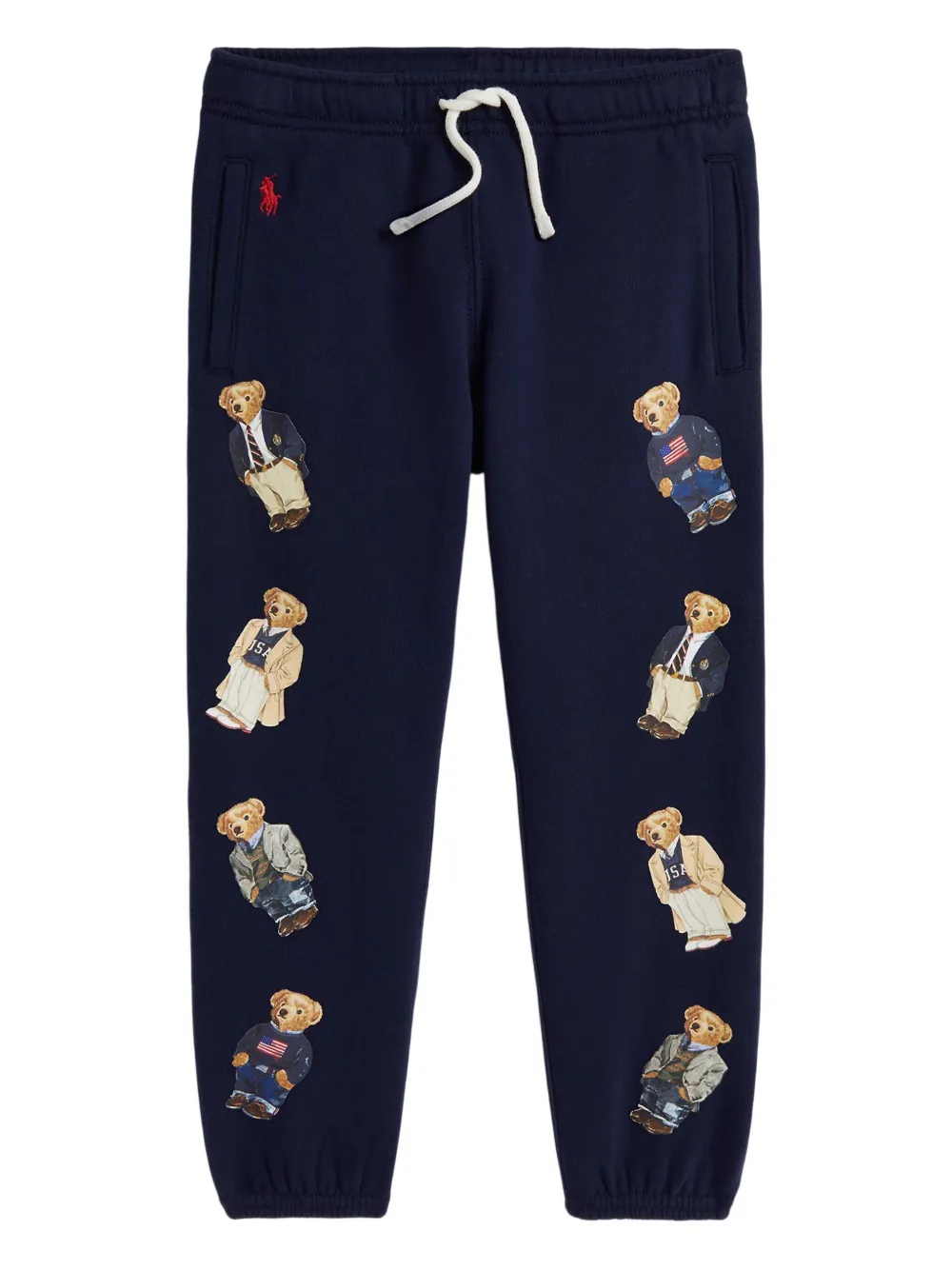 

Спортивные брюки с декором Teddy Bear POLO RALPH LAUREN KIDS, синий