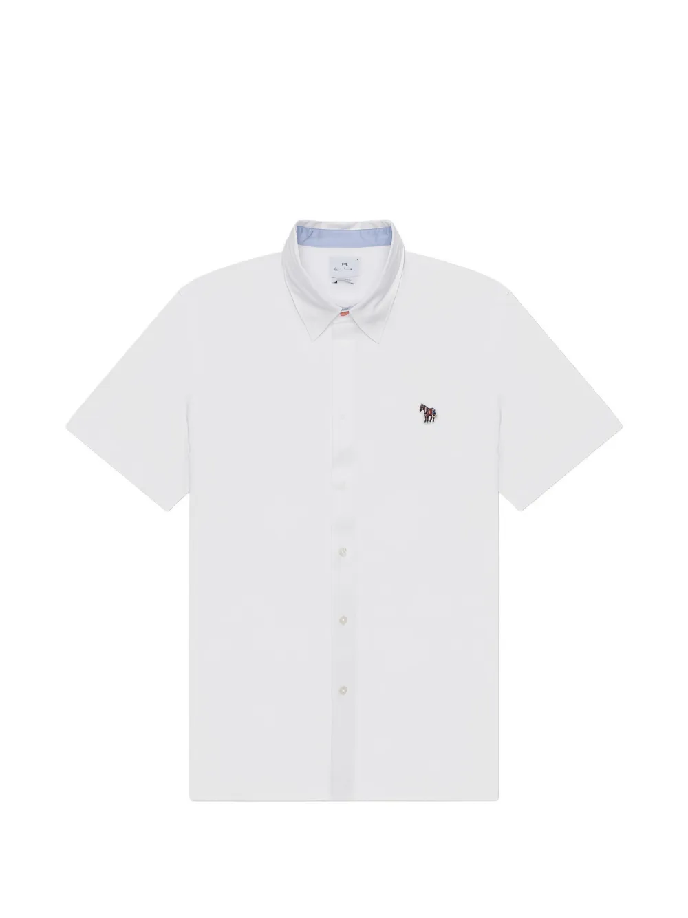 

Рубашка с нашивкой в виде зебры Mps, белый