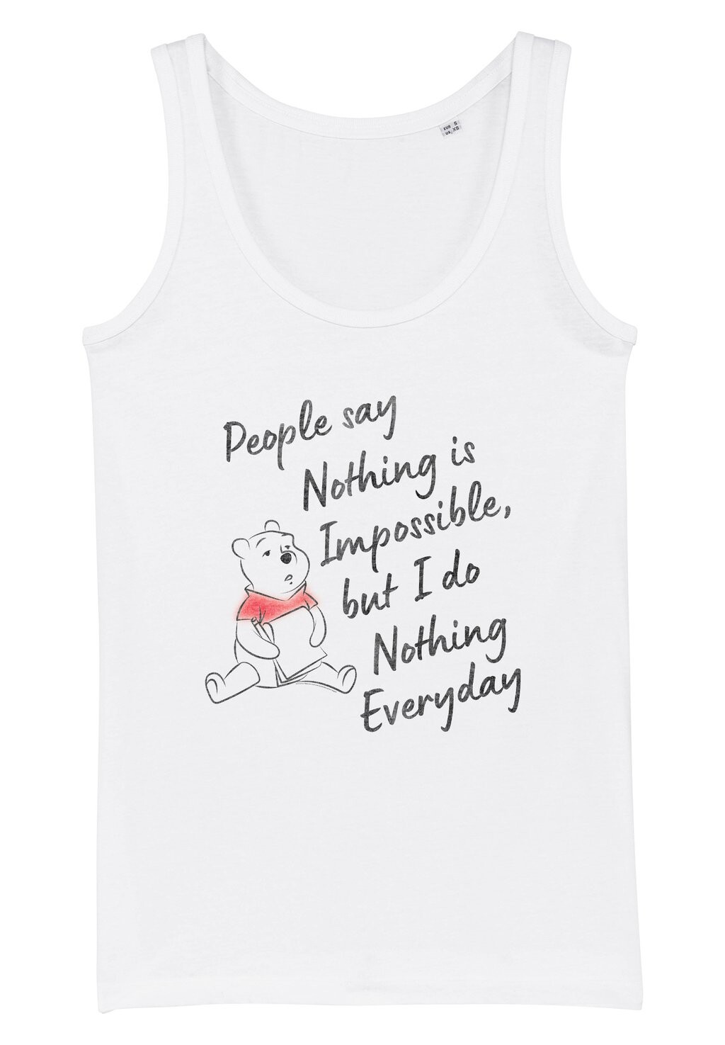 

Топ DISNEY WINNIE THE POOH NOTHING IS IMPOSSIBLE Henry Tiger, белый