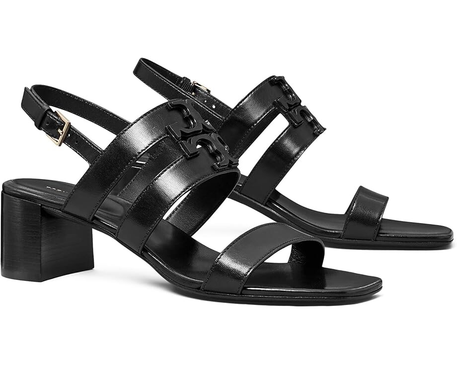 

Туфли Tory Burch 55 mm Ines Mid Heel Sandals, цвет Perfect Black