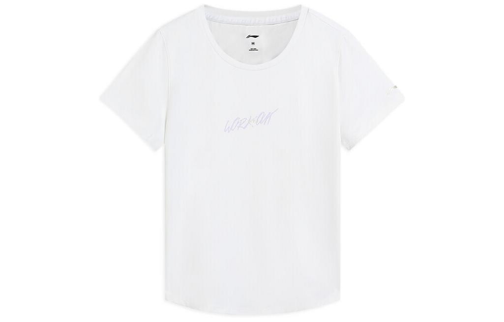 

Футболка Fitness Series женская белая Lining