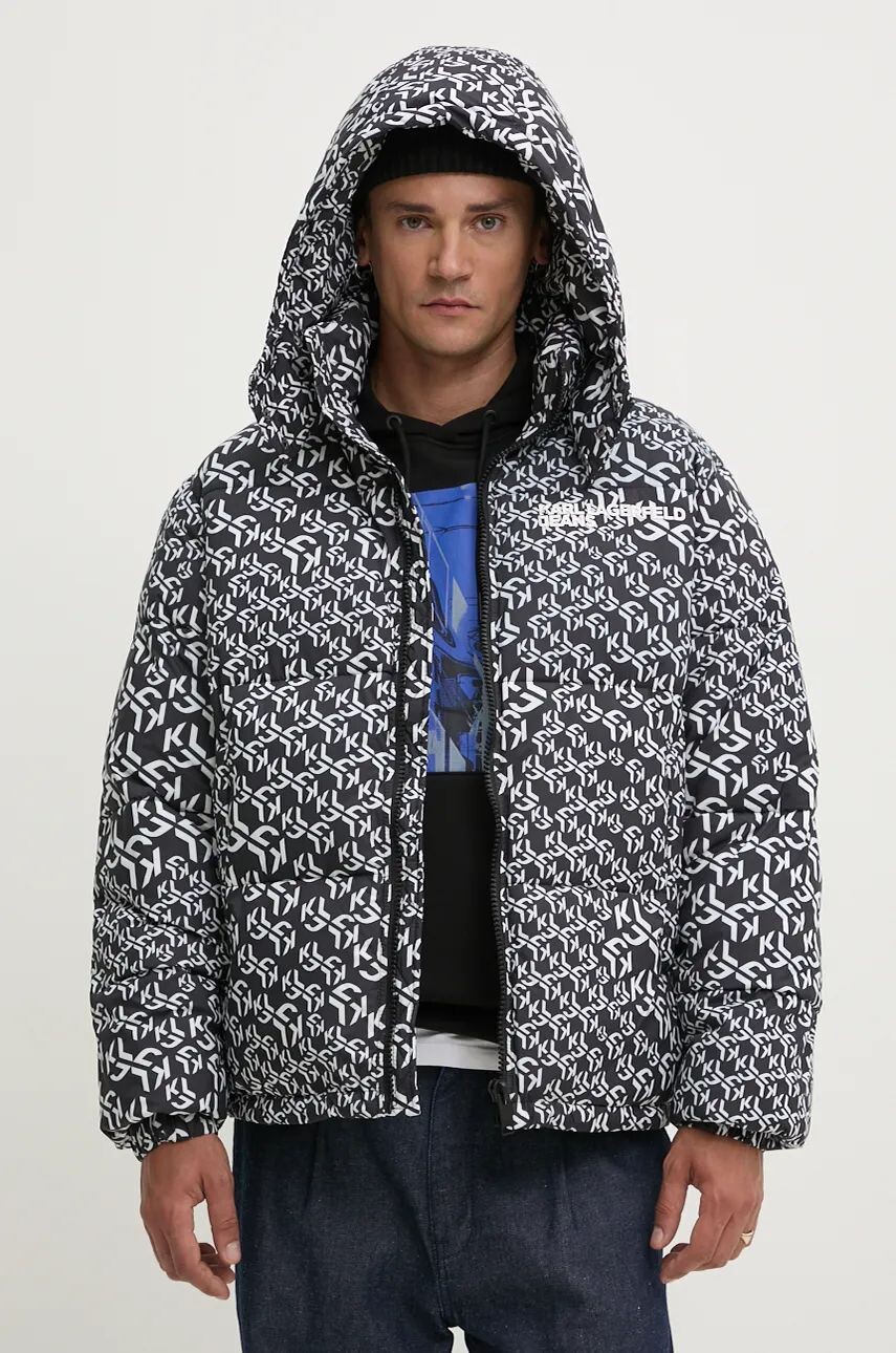 

Карл Лагерфельд Джинсовая куртка Karl Lagerfeld Jeans, черный