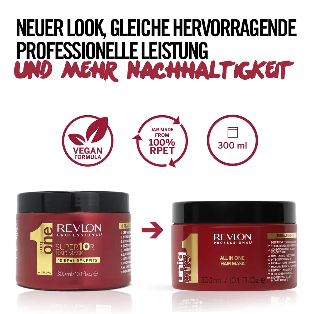 Маска для волос UniqOne Repairing Hair Treatment 300 мл Revlon Professional — фото 3