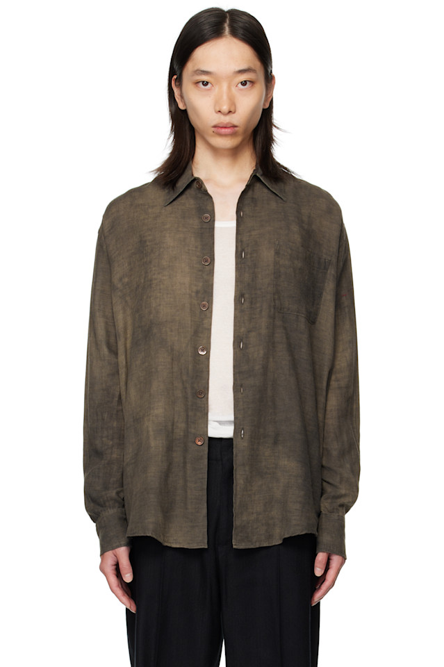 

Our Legacy Серая рубашка сверху