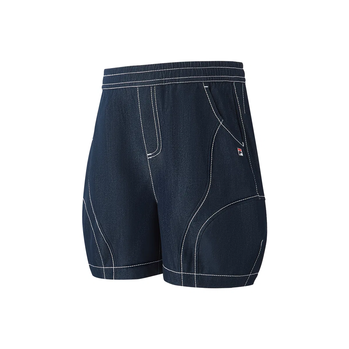 Шорты детские Deep Robe Blue FILA KIDS — фото 4