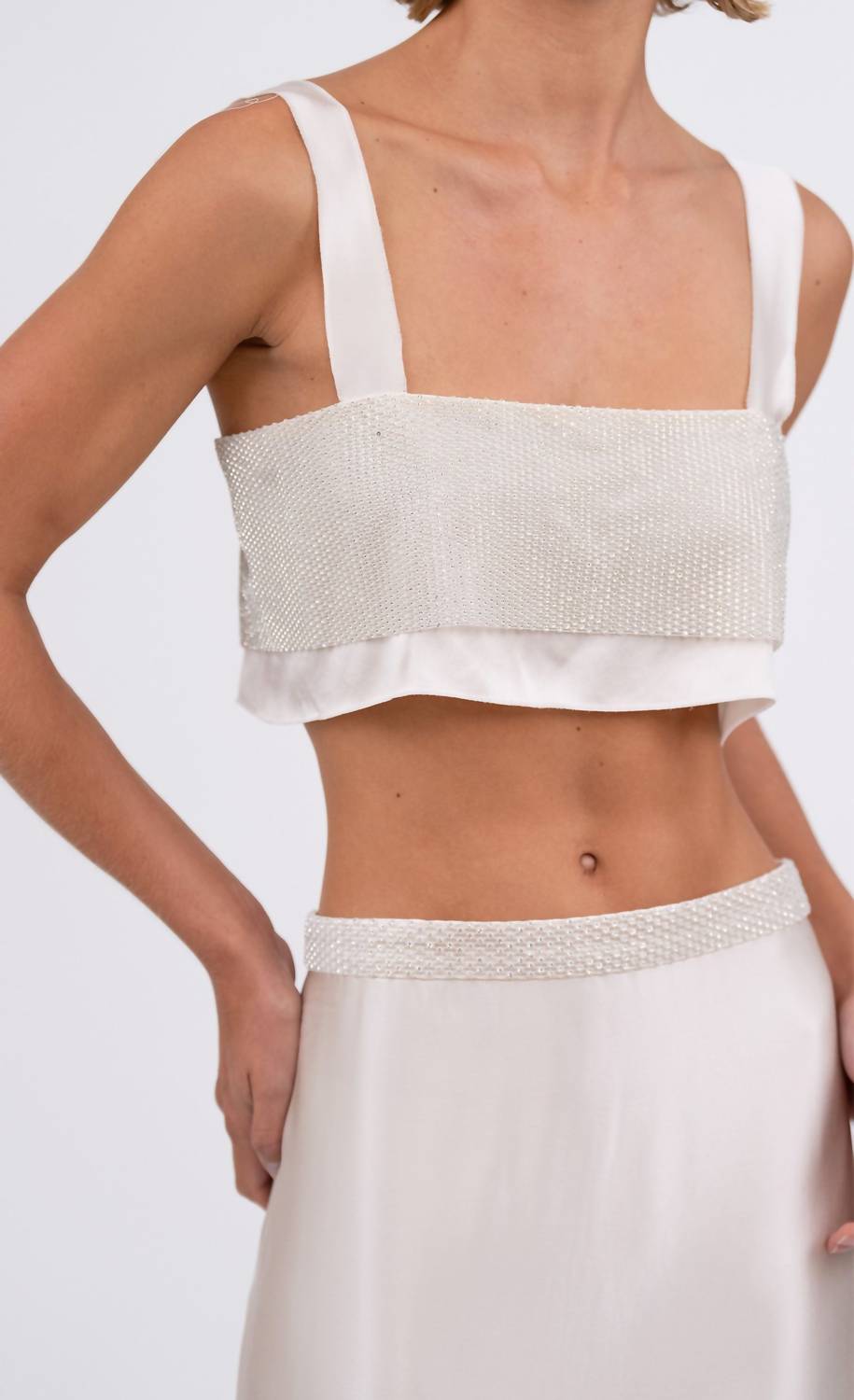 

Капри топ шампань NONCHALANTLABEL, Champagne