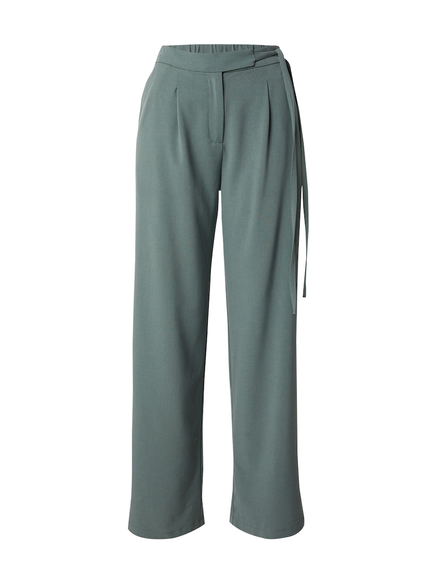 

Свободные брюки со складками спереди ABOUT YOU Gemma, зеленый