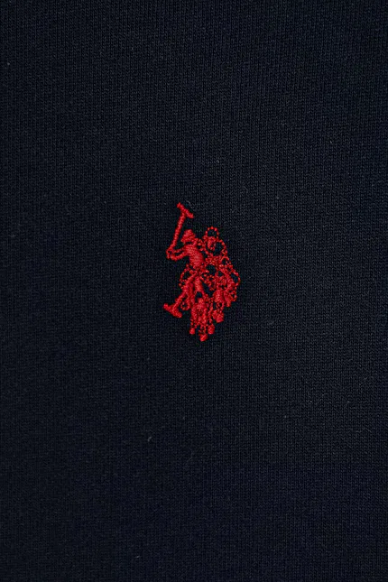 Кофта детская хлопковая U.S. Polo Assn., синий — фото 4