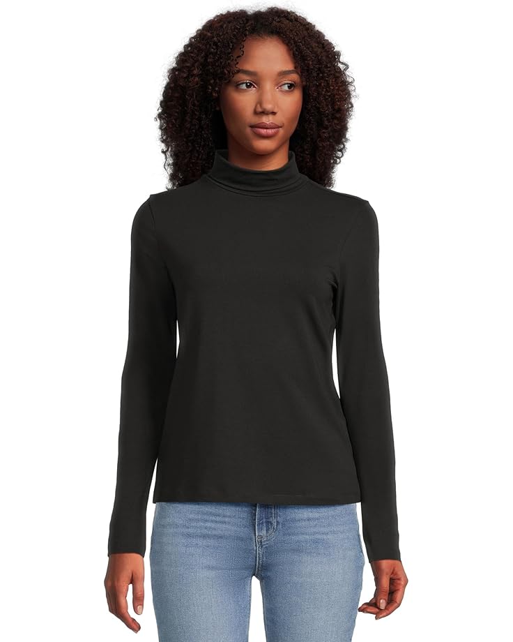 

Женская водолазка PACT Luxe Stretch Jersey Slim, Black