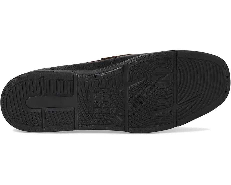 Лоферы Nunn Bush Luca Moccasin Toe Penny Loafer Lightweight Comfortable Slip-On, Black — фото 3