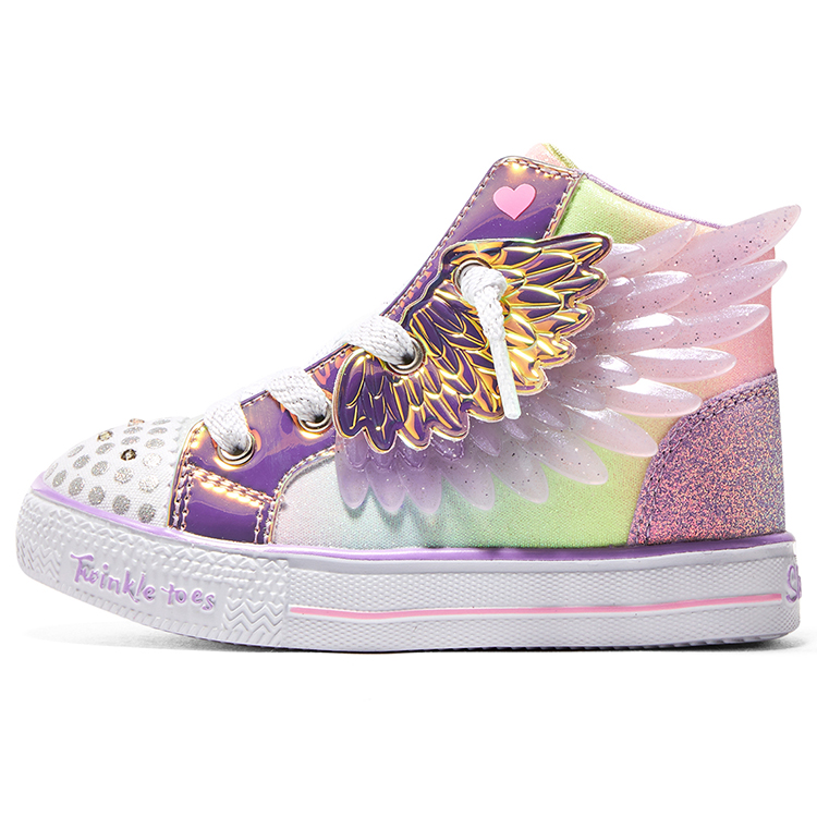 

Skechers Kids Абразивостойкие поддерживающие повседневные туфли Pink Kids'
