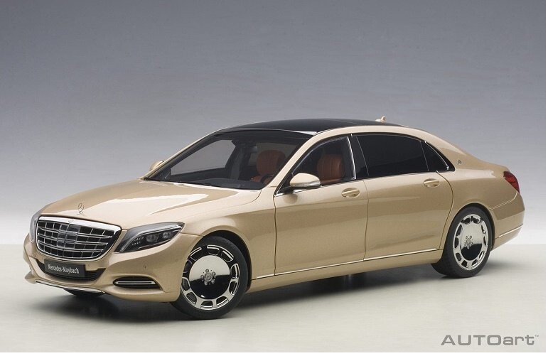

Autoart Mercedes Maybach S-Klasse S600 Swb Золотой 1:18 76294