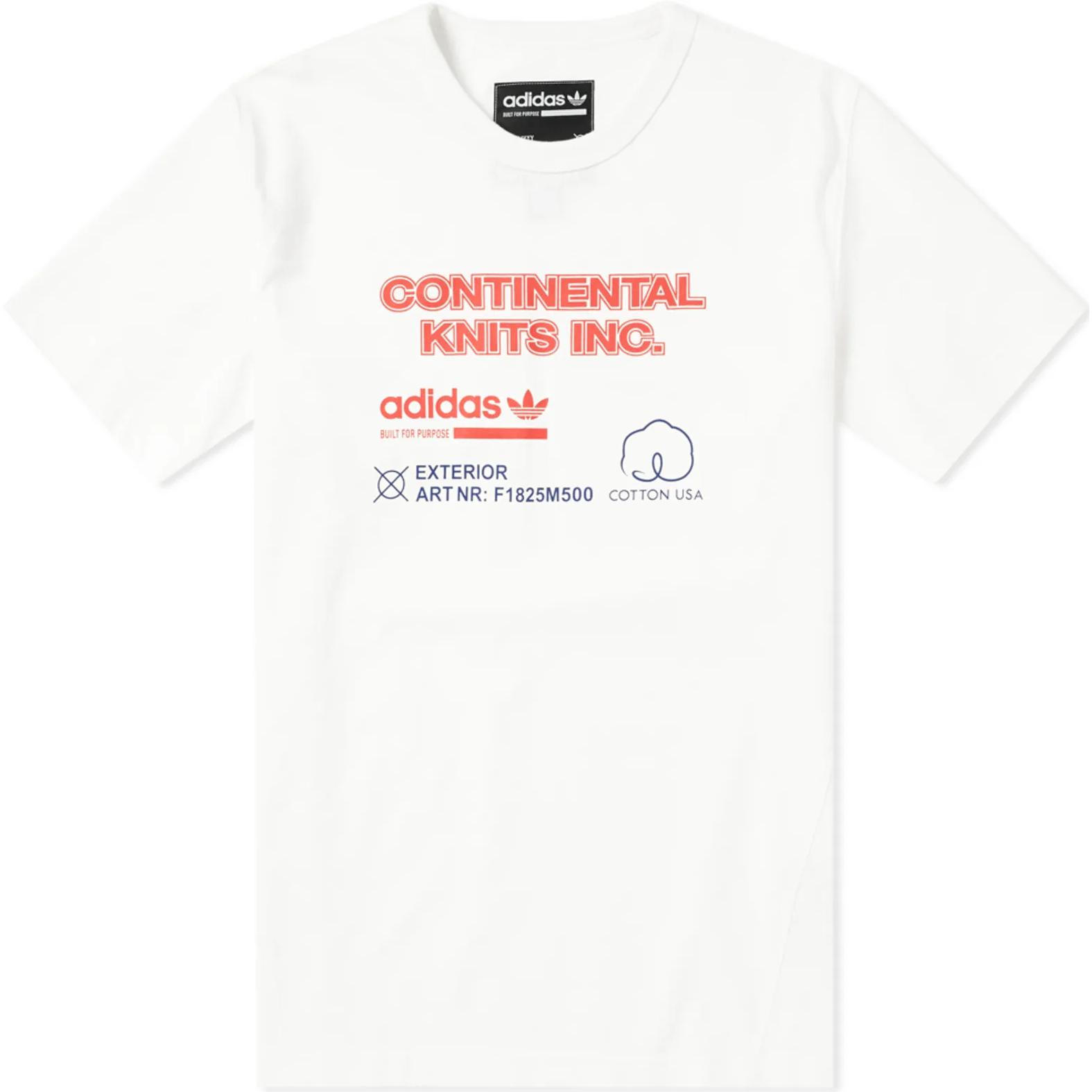 Футболка KAVAL мужская облачно-белая Adidas Originals — фото 2
