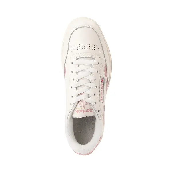 Кроссовки Womens Reebok Club C Double Athletic Shoe, цвет Chalk/Smokey Rose — фото 2