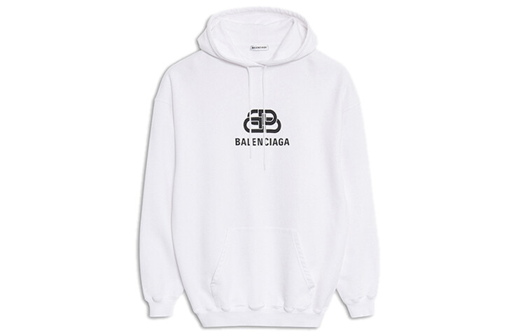 

Толстовка женская Balenciaga, белый / черный