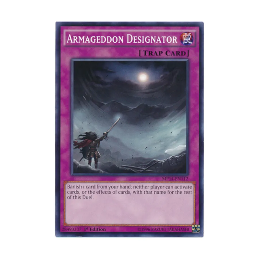

CCG Указатель Армагеддона (общий), Yu-Gi-Oh - Mega-Tins 2014 - Singles