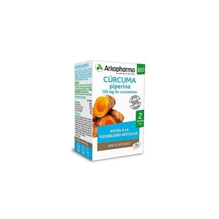 

Куркума Пиперин 80 Капсул Arkopharma