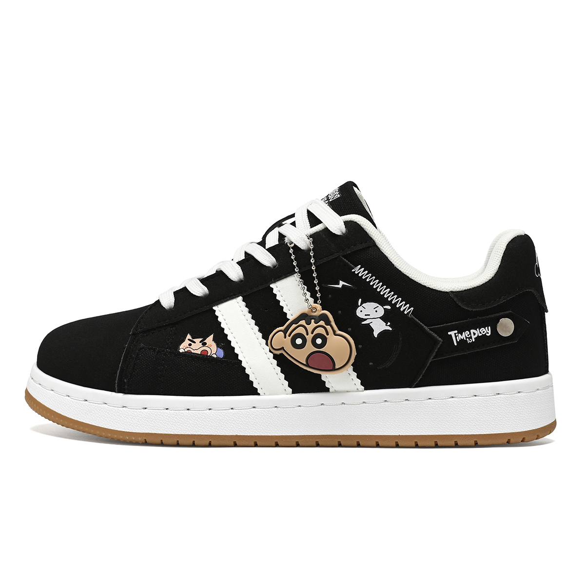 

Износостойкие низкие мужские кроссовки Crayon Shinchan, Beige
