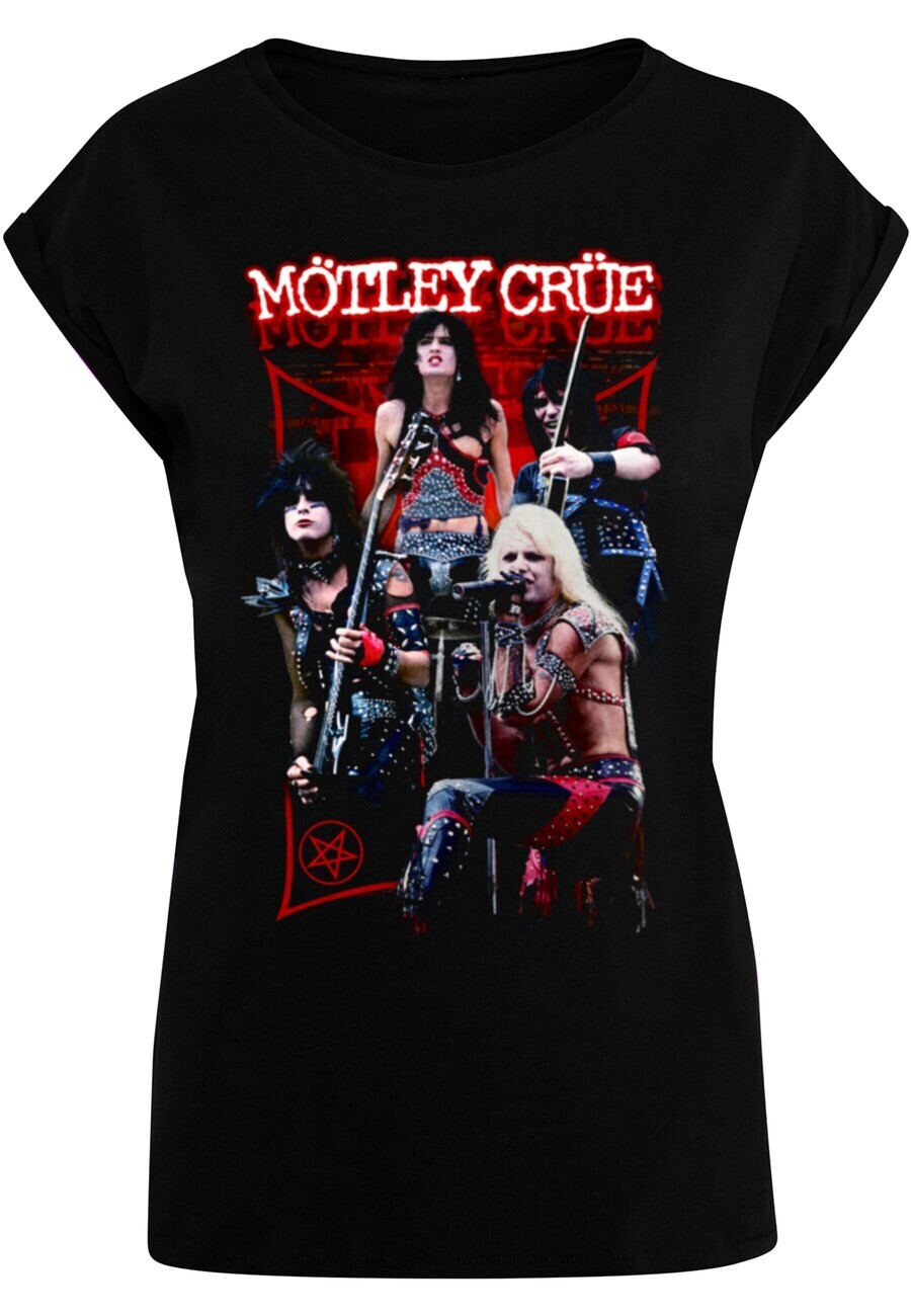 

Футболка Merchcode Shirt Motley Crue - Live Montage, черный