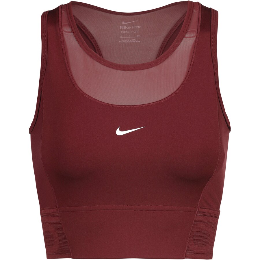 

Спортивный топ NIKE, темно-красный