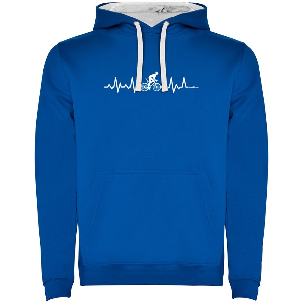 

Худи Kruskis Biking Heartbeat Two-Colour, синий