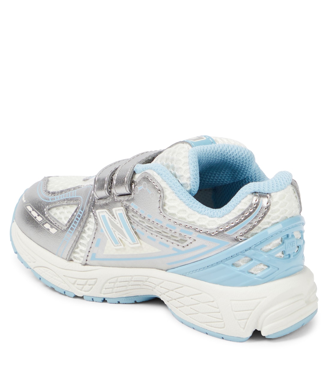 Кроссовки Baby 1906 с кожаной отделкой New Balance Kids, Silver Metallic — фото 3