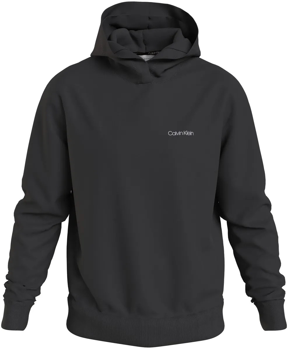 

Толстовка с капюшоном Calvin Klein Big&Tall "BT-ANGLED BACK LOGO HOODIE", большие размеры, цвет Ck Black