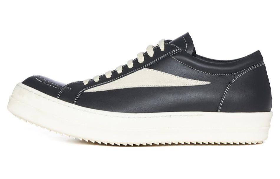 

Кеды мужские низкие Rick Owens, черный / белый