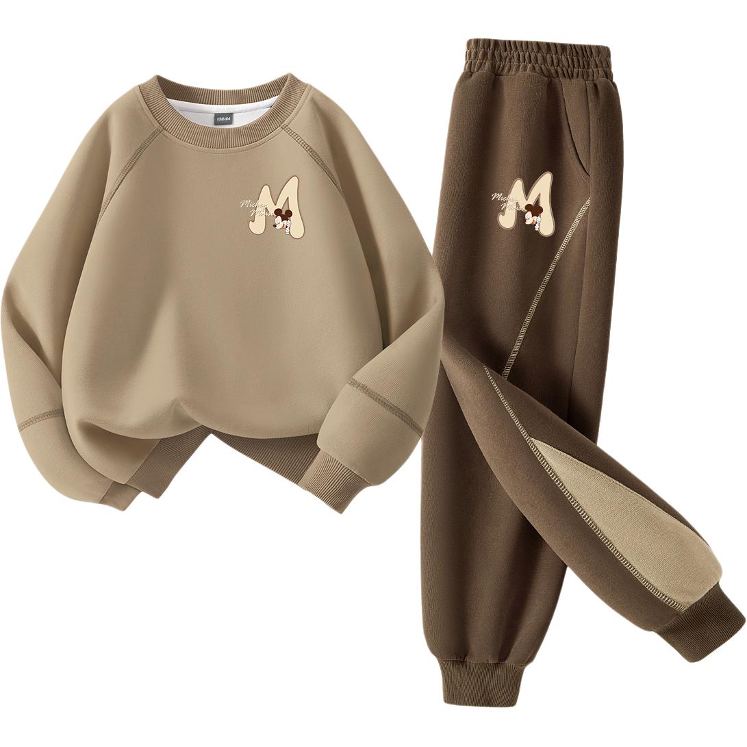 

Детская повседневная спортивная одежда Disney, коричневый