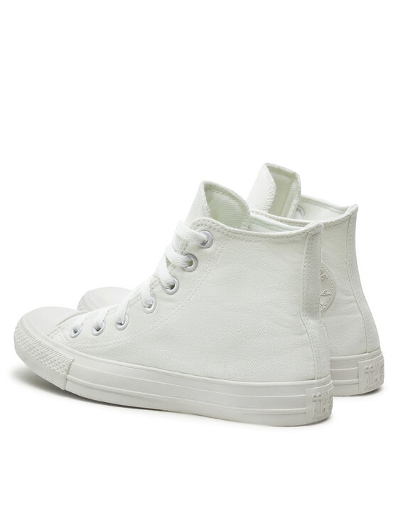 Тканевые кроссовки Chuck Taylor All Star Classic 1U646 Converse, белый — фото 4