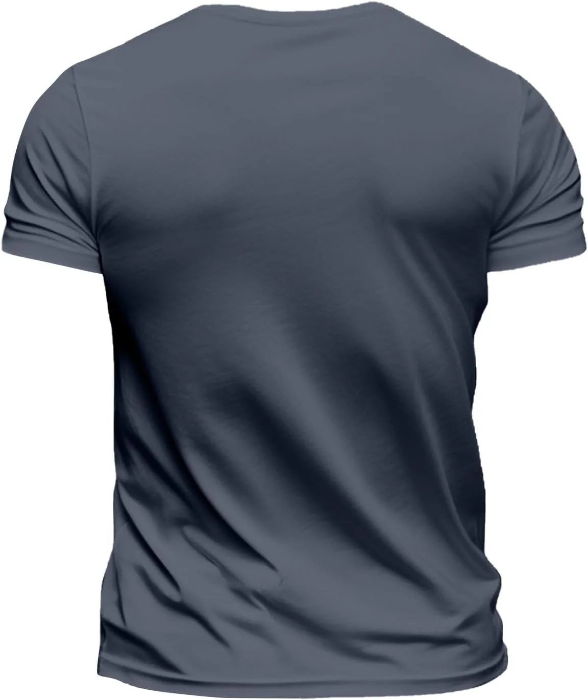 Мужская футболка с коротким рукавом, Casual Short Graphic, Crew Neck, S-4XL — фото 3