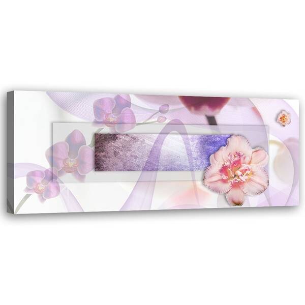 

Картина арт-принт KUNSTLOFT Whispers of Orchid Bliss, светло-розовый
