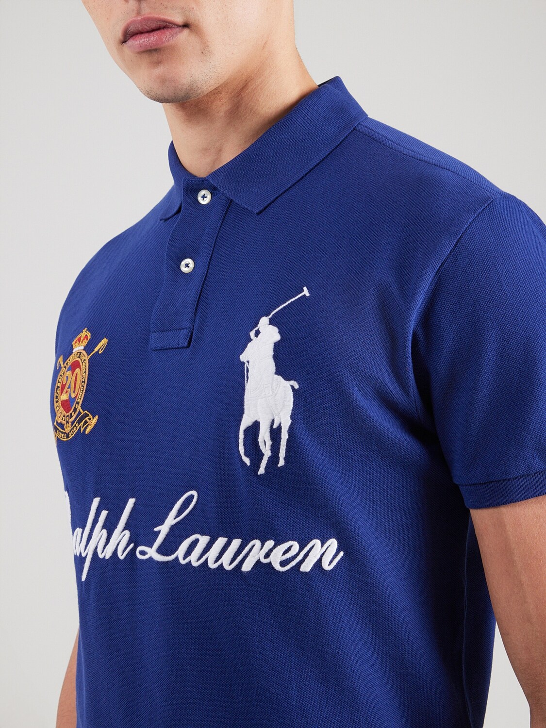 Polo Ralph Lauren Поло в королевском синем цвете — фото 2