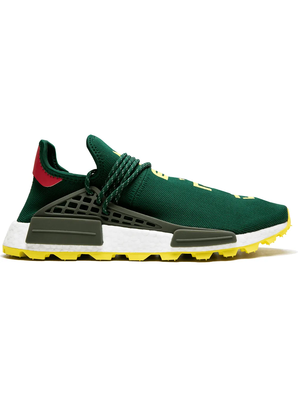 Кроссовки ADIDAS EE6297 GREEN/YELLOW/WHITE Synthetic->Nylon, зеленый